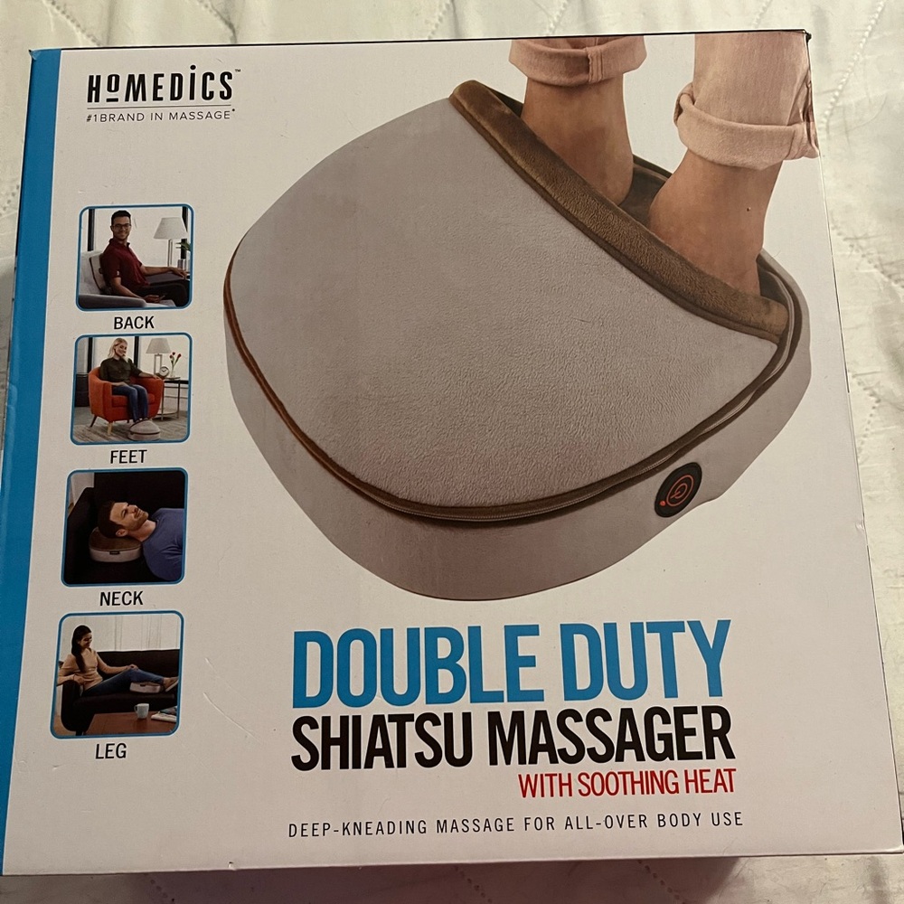 Homedics Double Duty Shiatsu Massager